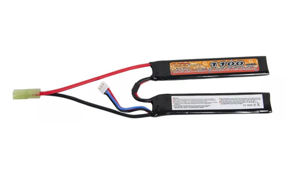 Bateria Lipo 7.4v 25c 1100mah Airsoft / Hiking Outdoor