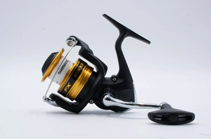 Reel frontal Shimano FX FC C3000 derecho/izquierdo color negro