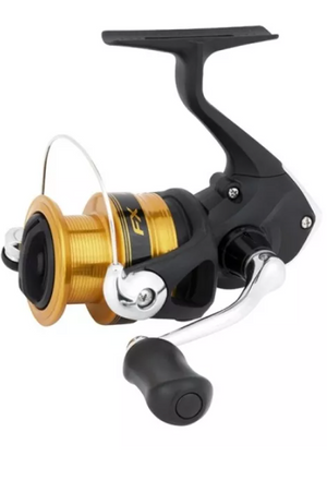 Reel frontal Shimano FX FC C3000 derecho/izquierdo color negro