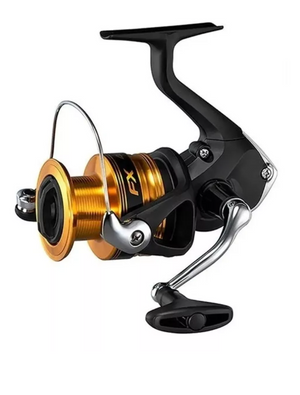 Reel frontal Shimano FX FC4000 derecho/izquierdo color negro