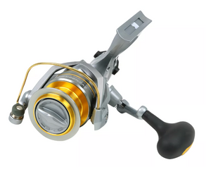 Carrete Reel Okuma Avenger Av-4000 Freno De 17.6 Lb Color Gris/Negro/Dorado Lado de la manija Derecho/Izquierdo