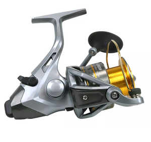 Carrete Reel Okuma Avenger Av-4000 Freno De 17.6 Lb Color Gris/Negro/Dorado Lado de la manija Derecho/Izquierdo