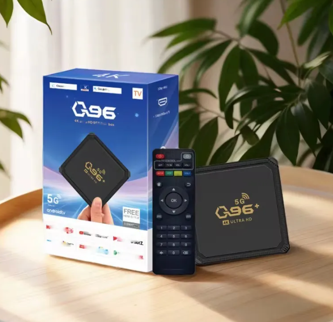Tv Box Android 14.0 Smart Tv Q96 Max 4k Ultra Hd Streaming Color Negro