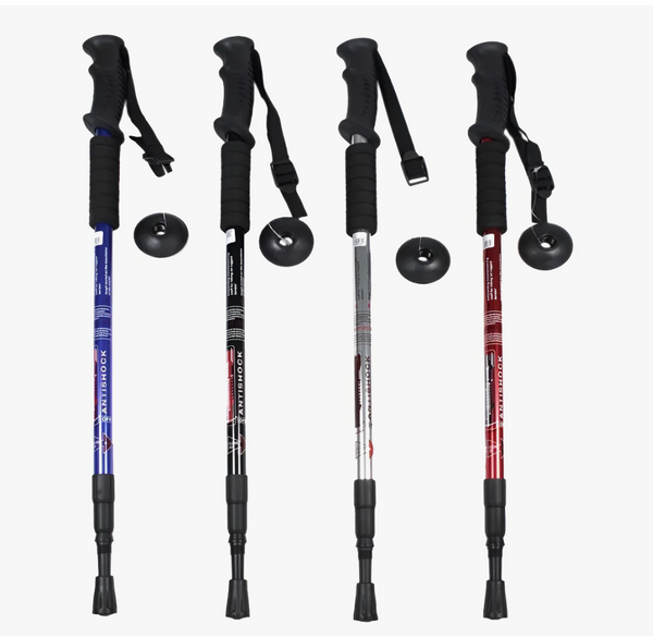 Bastones De Trekking Nuevos !! Max 1.35 Mts / Hiking Outdoor