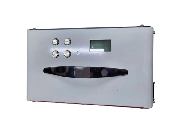 Compresor Pcp 350w 4500 Psi Portatil 220v/12v Blanco Y Burdeo