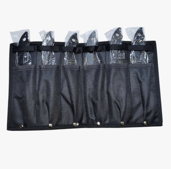 Kunai 6 Cuchillos De Lanzar Sujeta Pierna