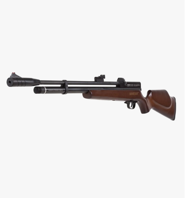 Rifle Beeman Chief 3 Mad. Regulado + Bombin + Mira / Hiking Madera 139.7 Mm