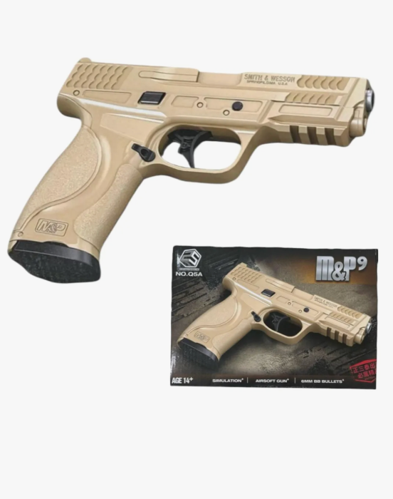 Pistola Airsoft Smith & Wesson Mp9 Coyote / Resorte / Hiking