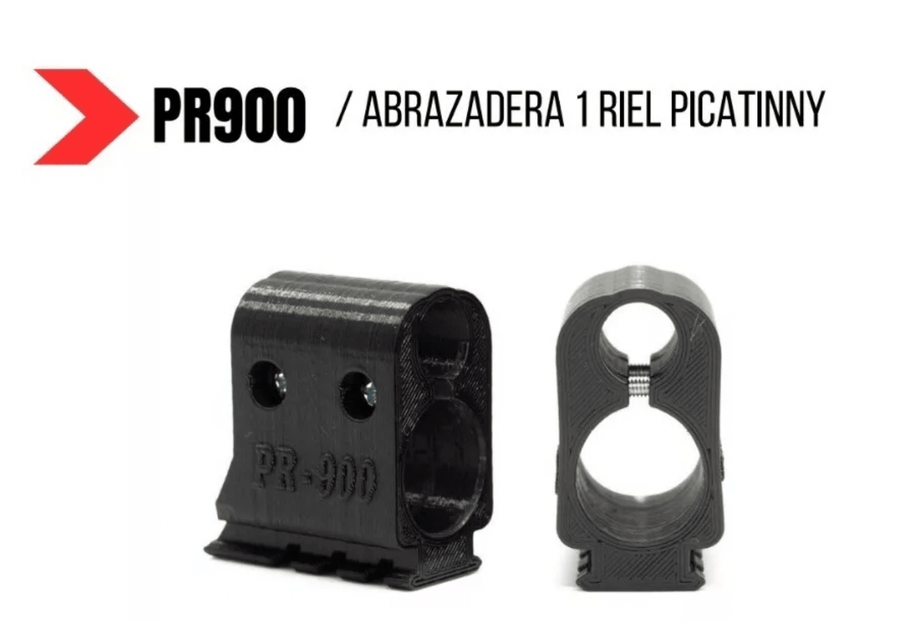 Abrazadera Rifle Pcp Pr900 1 Riel / Hiking Outdoor - Color Gris - hiking outdoor Chile - Abrazadera Rifle Pcp Pr900 1 Riel / Hiking Outdoor - Color Gris - hiking outdoor Chile - Armas -