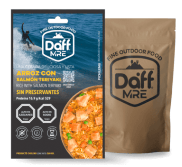 ARROZ CON SALMON TERIYAKI // ALIMENTO DAFF - hiking outdoor Chile - ARROZ CON SALMON TERIYAKI // ALIMENTO DAFF - hiking outdoor Chile - OUTDOOR -