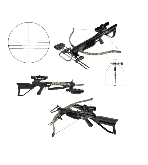 Ballesta Center Point Tyro 4x + Mira 4x32-175 Lbs 26 - hiking outdoor Chile - Ballesta Center Point Tyro 4x + Mira 4x32-175 Lbs 26 - hiking outdoor Chile - 