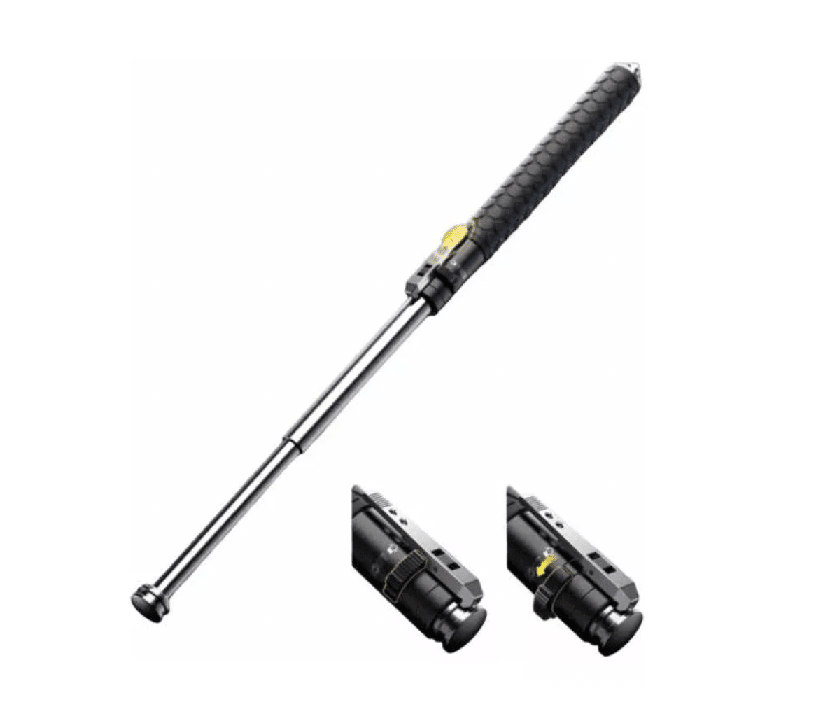 Bastón Retráctil Automático 65cm / Defensa Personal