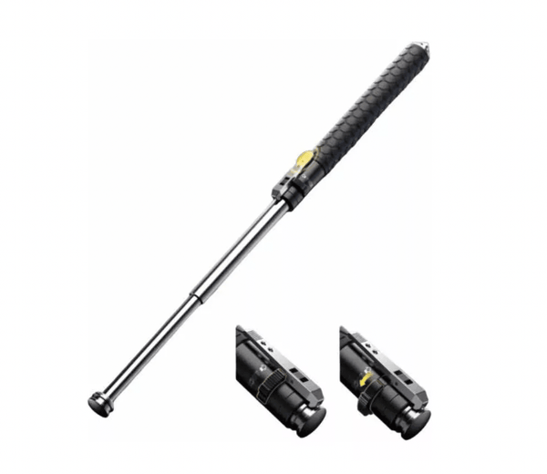 Bastón Retráctil Automático 65cm / Defensa Personal - hiking outdoor Chile - Bastón Retráctil Automático 65cm / Defensa Personal - hiking outdoor Chile - MILITAR -