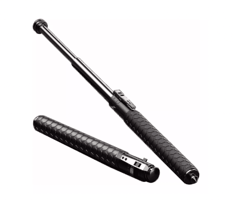 Bastón Retráctil Automático 65cm / Defensa Personal - hiking outdoor Chile - Bastón Retráctil Automático 65cm / Defensa Personal - hiking outdoor Chile - MILITAR -