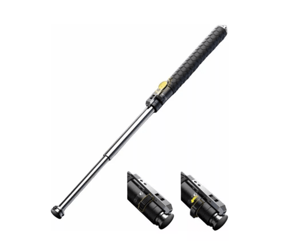 Bastón Retráctil Automático 65cm / Defensa Personal / Hiking - hiking outdoor Chile - Bastón Retráctil Automático 65cm / Defensa Personal / Hiking - hiking outdoor Chile - MILITAR -