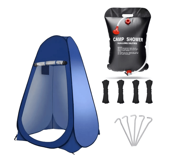 Carpa Baño Camping Vestidor Portatil + Ducha Camping Portati Color Verde - hiking outdoor Chile - Carpa Baño Camping Vestidor Portatil + Ducha Camping Portati Color Verde - hiking outdoor Chile - OUTDOOR -