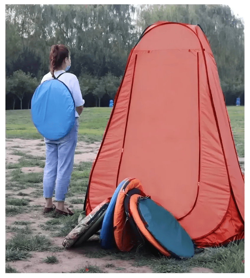 Carpa Baño Camping Vestidor Portatil + Ducha Camping Portati Color Verde - hiking outdoor Chile - Carpa Baño Camping Vestidor Portatil + Ducha Camping Portati Color Verde - hiking outdoor Chile - OUTDOOR -