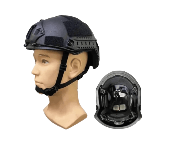 Casco Negro Tactico - hiking outdoor Chile - Casco Negro Tactico - hiking outdoor Chile - 