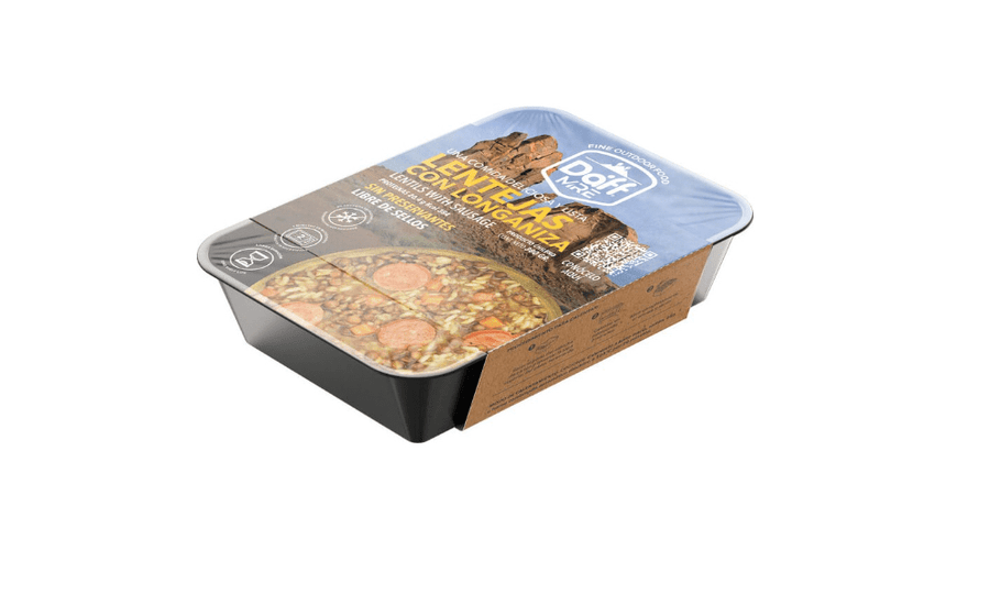 Comida Outdoor Daff Plato / Racion Combate / LENTEJA CON LONGANIZA / Hiking Outdoor - hiking outdoor Chile - Comida Outdoor Daff Plato / Racion Combate / LENTEJA CON LONGANIZA / Hiking Outdoor - hiking outdoor Chile - 
