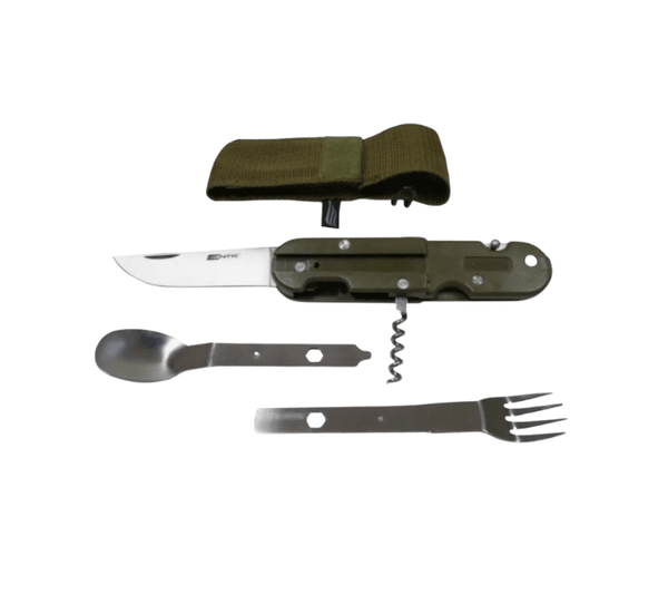 Cubiertos Servicio Camping S607 - Militar - Hiking Outdoor - hiking outdoor Chile - Cubiertos Servicio Camping S607 - Militar - Hiking Outdoor - hiking outdoor Chile - Oferta -