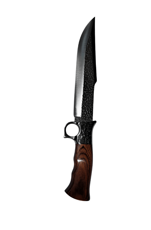 Cuchillo Camping Tactico Orificio Para Dedo Con Estuche Marrón - hiking outdoor Chile - Cuchillo Camping Tactico Orificio Para Dedo Con Estuche Marrón - hiking outdoor Chile - Oferta -