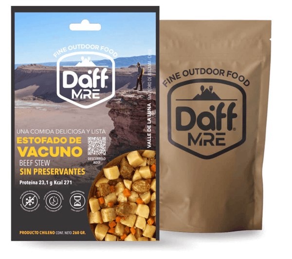 ESTOFADO DE VACUNO // ALIMENTO DAFF - hiking outdoor Chile - ESTOFADO DE VACUNO // ALIMENTO DAFF - hiking outdoor Chile - OUTDOOR -