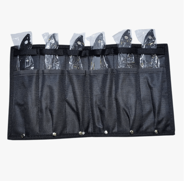 Kunai 6 Cuchillos De Lanzar Sujeta Pierna - hiking outdoor Chile - Kunai 6 Cuchillos De Lanzar Sujeta Pierna - hiking outdoor Chile - ART. CAZA -