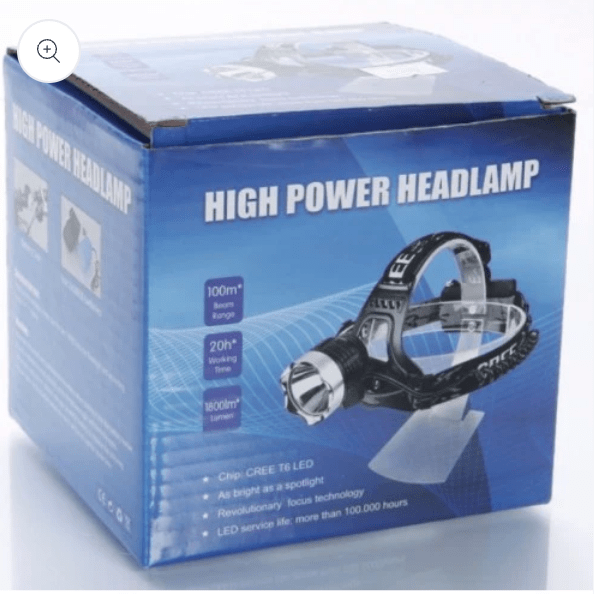 LINTERNA HIGH POWER HEADLAMP - hiking outdoor Chile - LINTERNA HIGH POWER HEADLAMP - hiking outdoor Chile - 