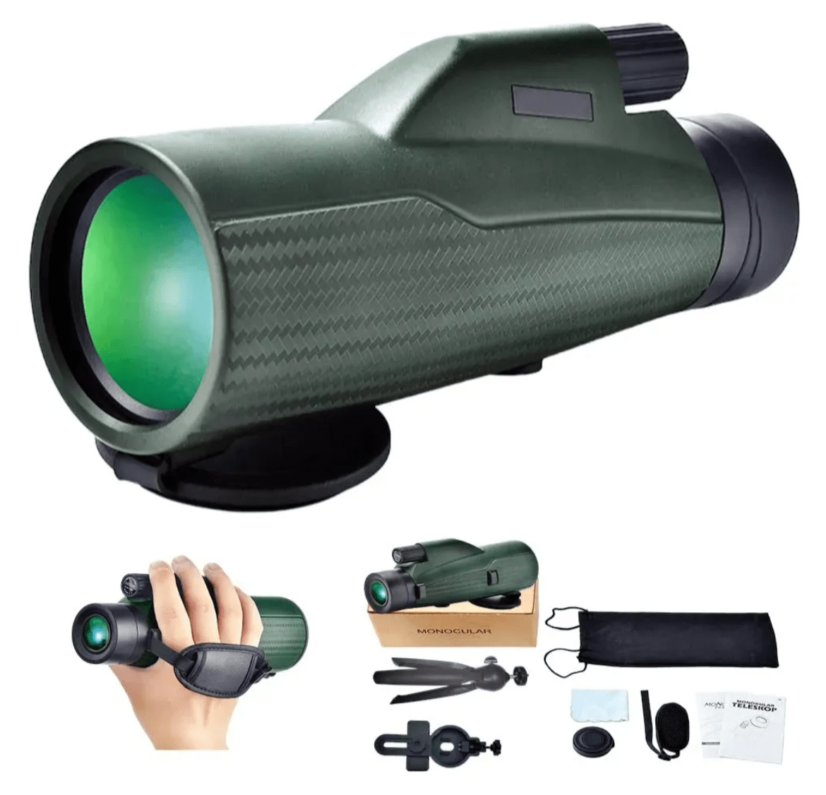 Monocular Profesional Comet 10x50 Waterproof / Hiking Outdoor