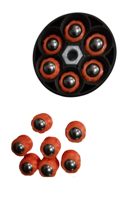 Munición Traumático Con Balin Metálico .50 / Pack 10u - hiking outdoor Chile - Munición Traumático Con Balin Metálico .50 / Pack 10u - hiking outdoor Chile - 