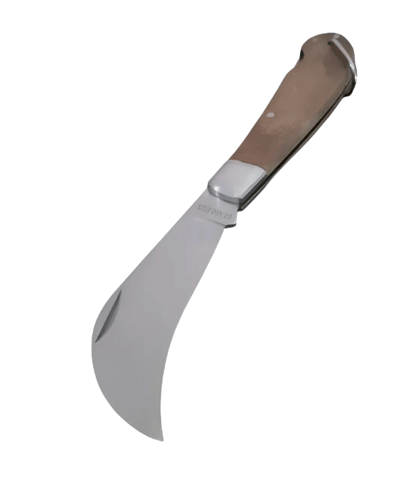 Navaja Grande Cuchillo Corvo Cortapluma Marrón - hiking outdoor Chile - Navaja Grande Cuchillo Corvo Cortapluma Marrón - hiking outdoor Chile - 