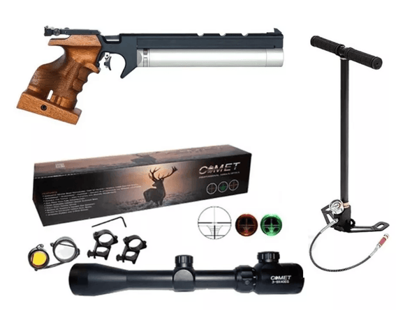 Pistola Pcp Profesional Pp20 + Mira 3-9x40+ Bombin / Hiking Outdoor - hiking outdoor Chile - Pistola Pcp Profesional Pp20 + Mira 3-9x40+ Bombin / Hiking Outdoor - hiking outdoor Chile - 