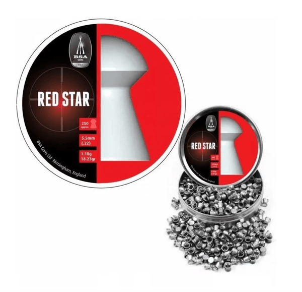 Poston Bsa Red Star 5,5 / 750 Unid / 18.2 Gr/ Hiking Outdoor - hiking outdoor Chile - Poston Bsa Red Star 5,5 / 750 Unid / 18.2 Gr/ Hiking Outdoor - hiking outdoor Chile - ART. CAZA -