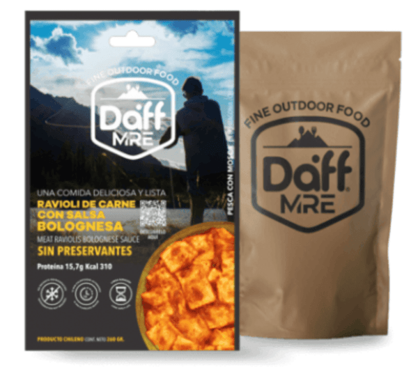 RAVIOLIS CON CARNE BOLOGNESA // ALIMENTO DAFF - hiking outdoor Chile - RAVIOLIS CON CARNE BOLOGNESA // ALIMENTO DAFF - hiking outdoor Chile - OUTDOOR -