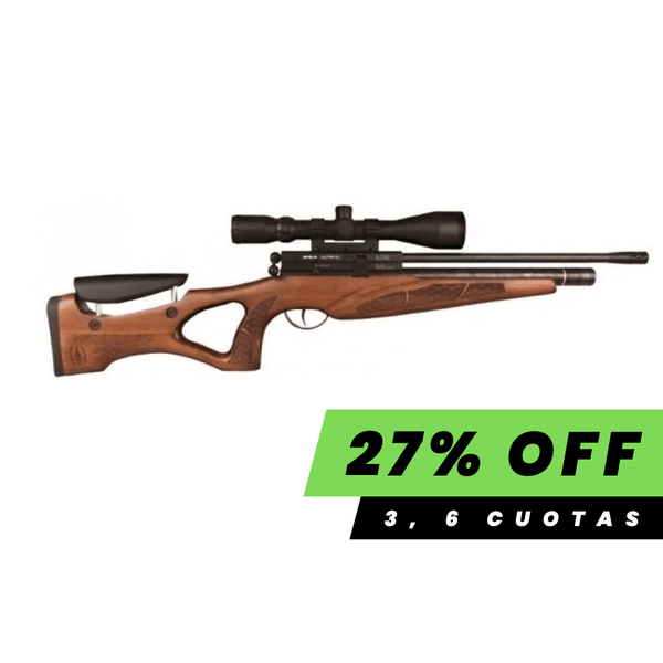 Rifle Bsa Brigadier 5,5 Pcp + Mira Comet 3-9x40 - hiking outdoor Chile - Rifle Bsa Brigadier 5,5 Pcp + Mira Comet 3-9x40 - hiking outdoor Chile - ART. CAZA -