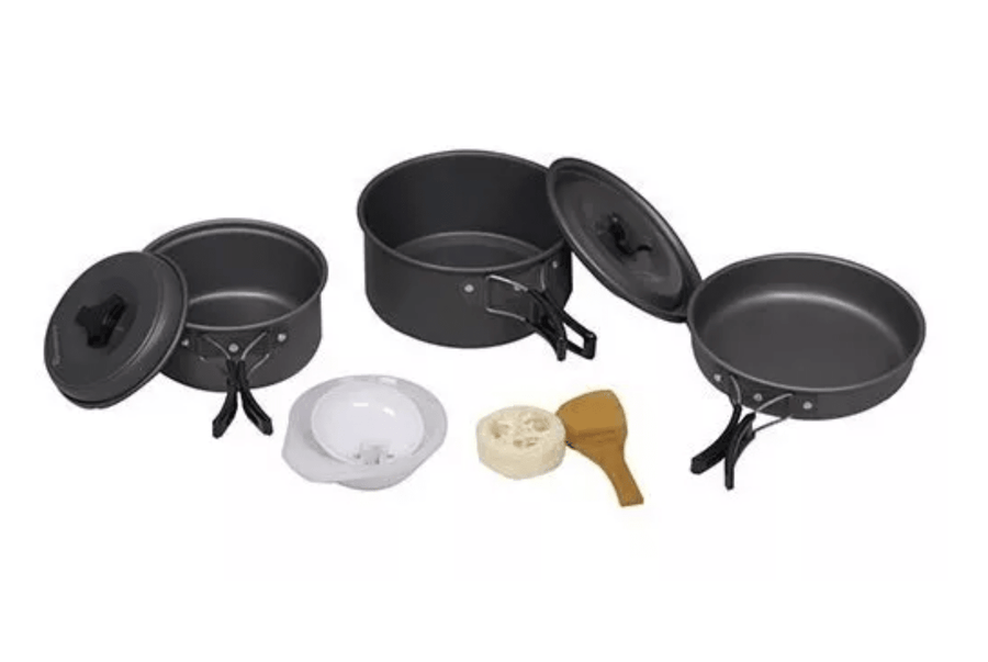 Set De Ollas 3-4 Personas Camping Trekking Outdoor - hiking outdoor Chile - Set De Ollas 3-4 Personas Camping Trekking Outdoor - hiking outdoor Chile - 