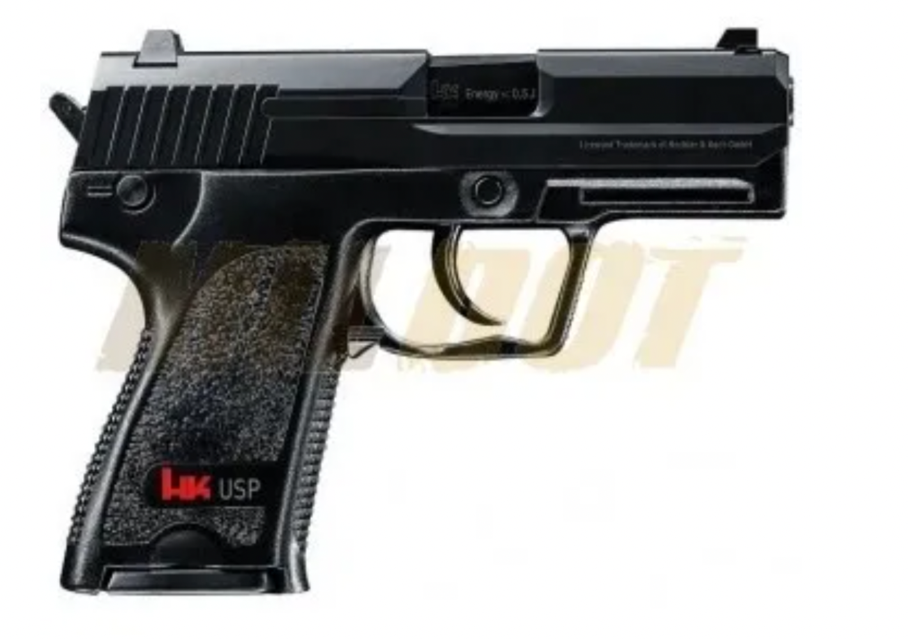 Pistola de airsoft Umarex H&K USP Compact 6 mm de muelle