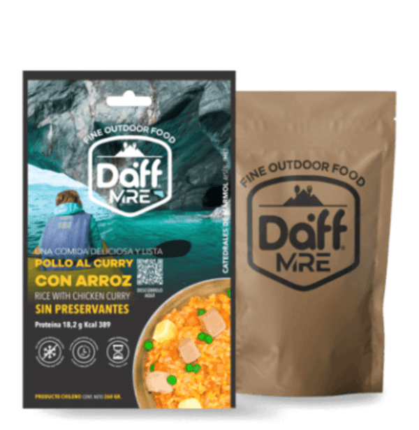 ARROZ CON POLLO AL CURRY // ALIMENTO DAFF - hiking outdoor Chile - ARROZ CON POLLO AL CURRY // ALIMENTO DAFF - hiking outdoor Chile - OUTDOOR -