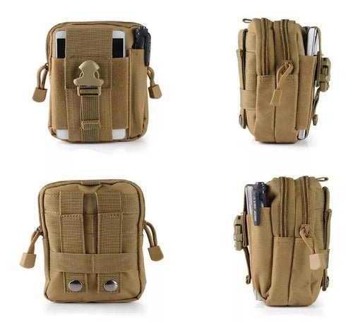 Banano Tactico + Bolso Poush Molle Militar - hiking outdoor Chile - Banano Tactico + Bolso Poush Molle Militar - hiking outdoor Chile - 