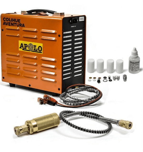 Compresor Apolo 300 BAR - Alimentación Dual 12v y 220v - hiking outdoor Chile - Compresor Apolo 300 BAR - Alimentación Dual 12v y 220v - hiking outdoor Chile - 