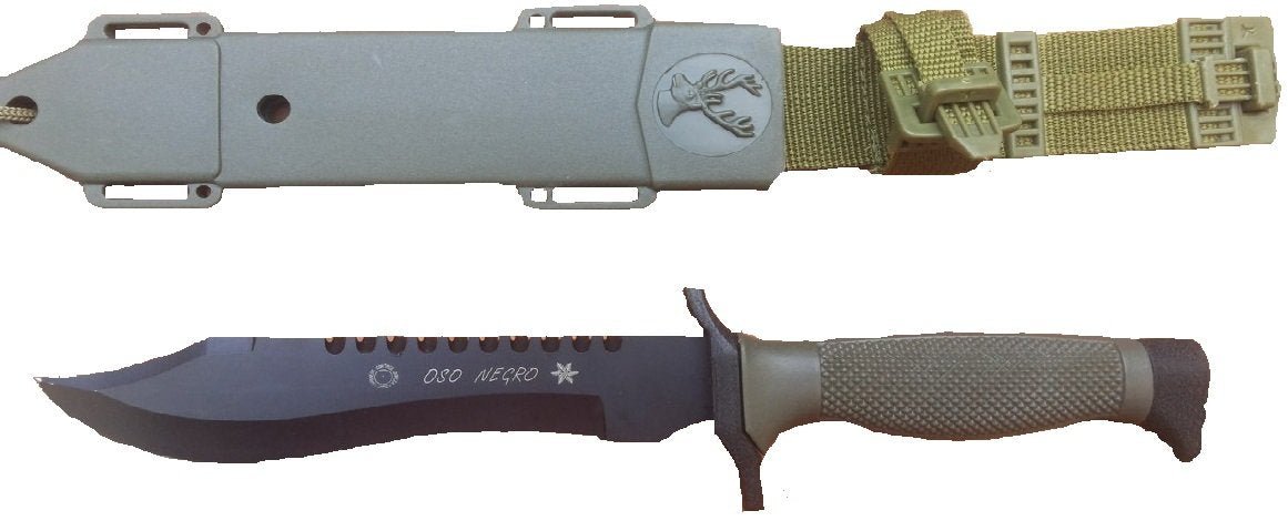 CUCHILLO OSO NEGRO X2