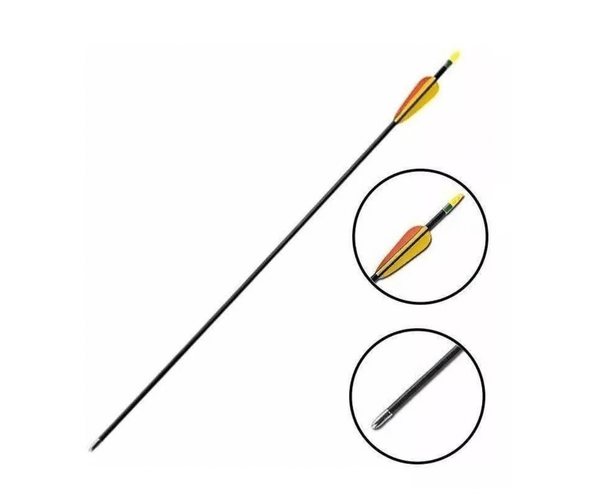 Flecha Fibra De Vidrio / Granel 1 Uni / Hiking Outdoor - hiking outdoor Chile - Flecha Fibra De Vidrio / Granel 1 Uni / Hiking Outdoor - hiking outdoor Chile - ART. CAZA -