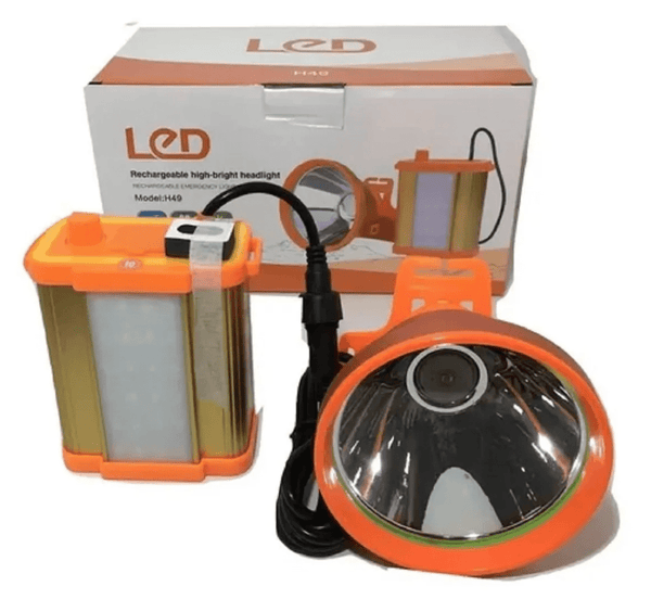 Foco Caceria Led Mineria Camping Usb Largo Alcance 300mts - hiking outdoor Chile - Foco Caceria Led Mineria Camping Usb Largo Alcance 300mts - hiking outdoor Chile - ART. CAZA -