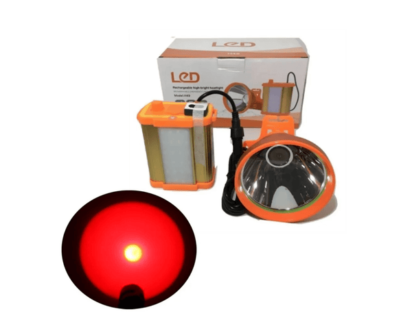 Foco De Caza 300w | Conejero Manos Libres Luz Roja Usb - hiking outdoor Chile - Foco De Caza 300w | Conejero Manos Libres Luz Roja Usb - hiking outdoor Chile - ART. CAZA -