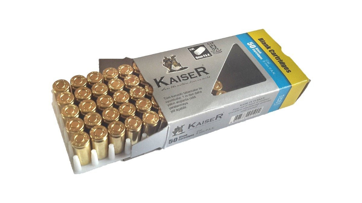 Fogueo 9 Mm Marca Kaiser Sonido + Fuerte / Hiking Outdoor