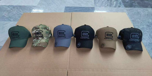 Gorro-jockey Con Visera Curva Diseño Glock Protection - hiking outdoor Chile - Gorro-jockey Con Visera Curva Diseño Glock Protection - hiking outdoor Chile - 