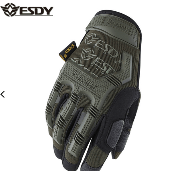 Guantes tácticos de dedo completo para entrenamiento militar, 3 colores - hiking outdoor Chile - Guantes tácticos de dedo completo para entrenamiento militar, 3 colores - hiking outdoor Chile - ART. CAZA -