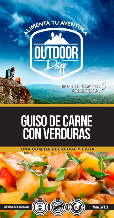GUISO DE CARNE CON VERDURAS/ALIMENTO DAFF - hiking outdoor Chile - GUISO DE CARNE CON VERDURAS/ALIMENTO DAFF - hiking outdoor Chile - OUTDOOR -
