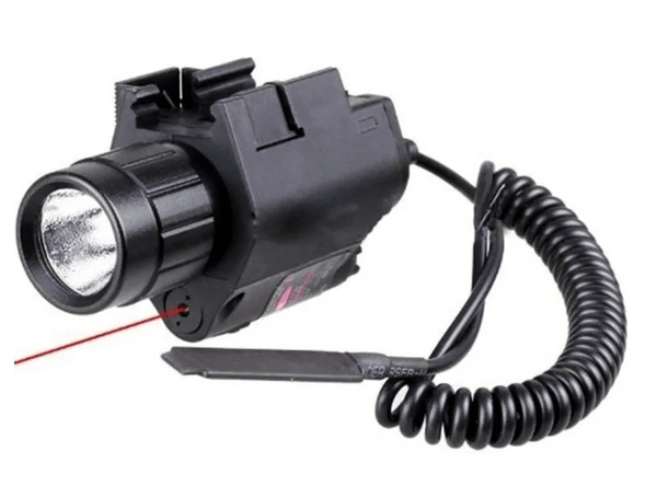 Laser Linterna Tactica Fusil Airsoft Paintbal - hiking outdoor Chile - Laser Linterna Tactica Fusil Airsoft Paintbal - hiking outdoor Chile - ART. CAZA -