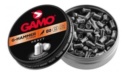 LATA POSTON GAMO G-HAMMER - CALIBRE 4,5 - 200 UNIDADES - hiking outdoor Chile - LATA POSTON GAMO G-HAMMER - CALIBRE 4,5 - 200 UNIDADES - hiking outdoor Chile - ART. CAZA -